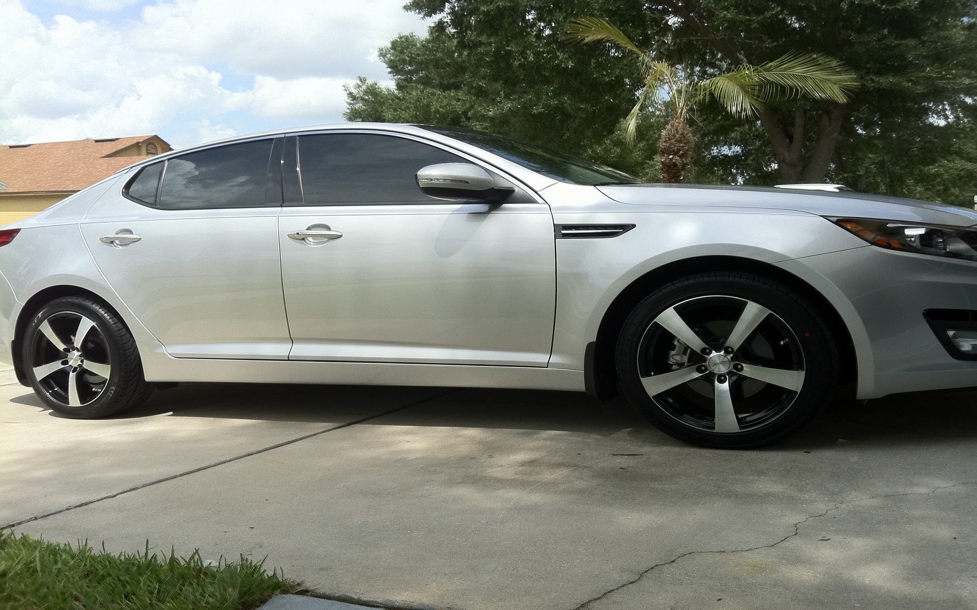 photo 3 Kia Optima custom wheels Ace Alloy Cinco 18x8.0, ET +40, tire size 225/45 R18. x ET 