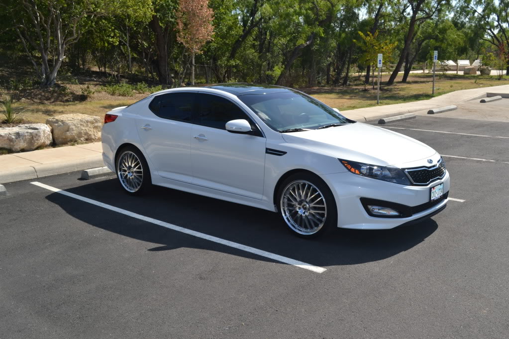 photo 4 Kia Optima custom wheels Privat Netz 20x8.5, ET +38, tire size 245/35 R20. x ET 