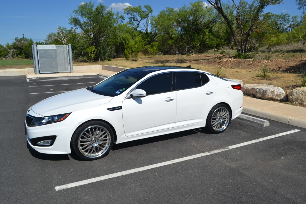 photo 5 Kia Optima custom wheels Privat Netz 20x8.5, ET +38, tire size 245/35 R20. x ET 