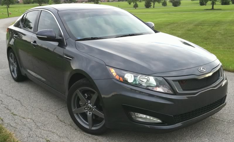 photo 1 Kia Optima custom wheels MB Boost 18x7.5, ET +48, tire size 235/45 R18. x ET 