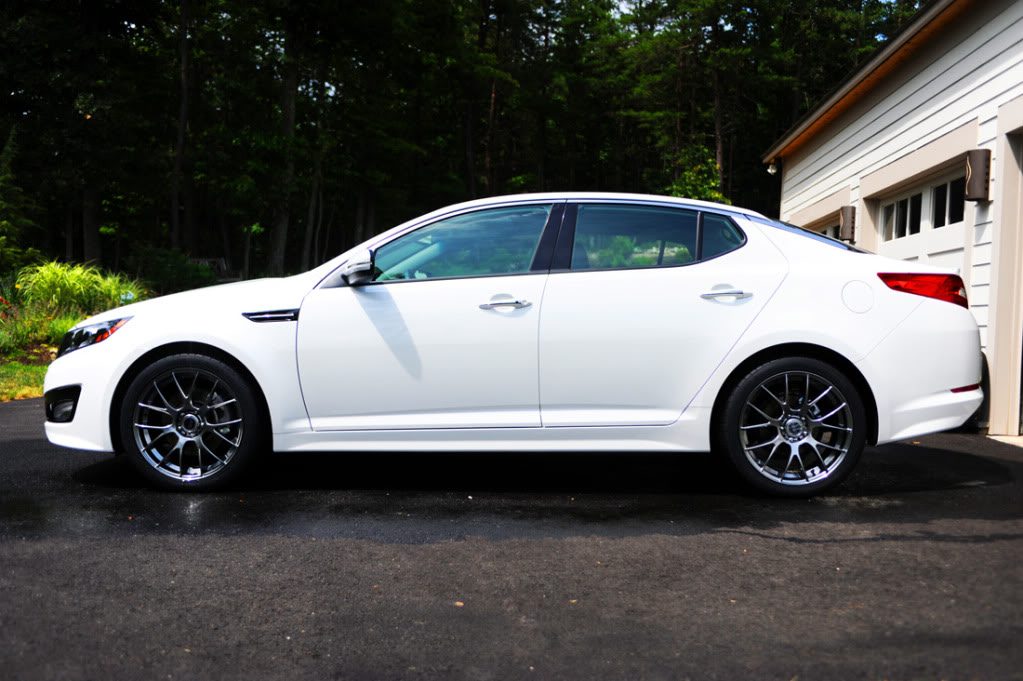 photo 5 Kia Optima custom wheels   19x8.0, ET +45, tire size 245/40 R19. x ET 