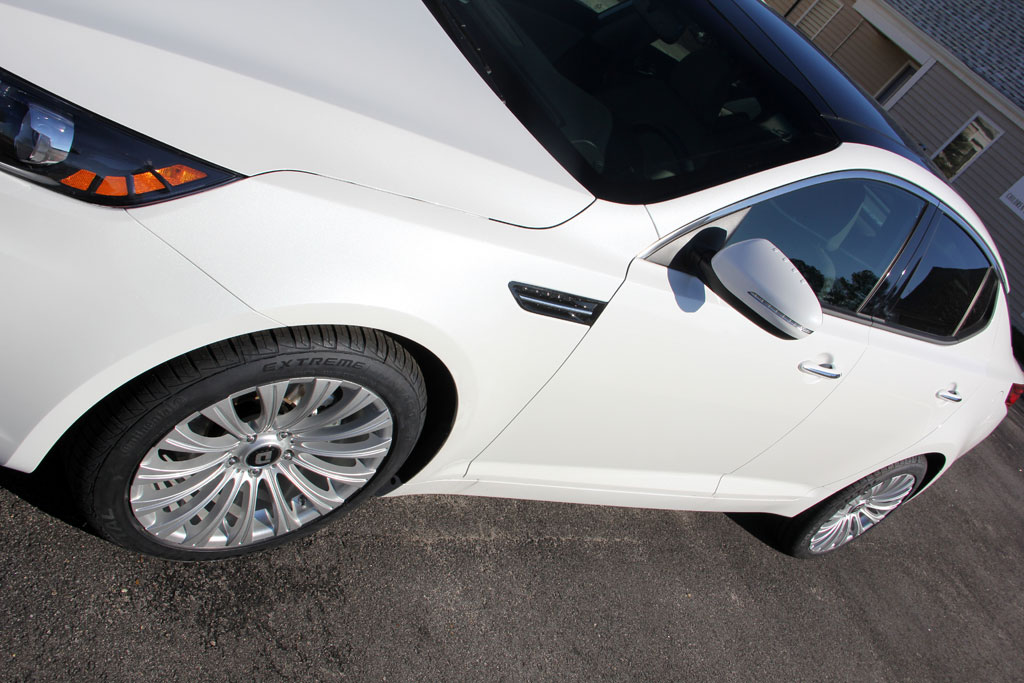 photo 3 Kia Optima custom wheels Drag DR-43 18x8.5, ET +40, tire size 235/45 R18. x ET 