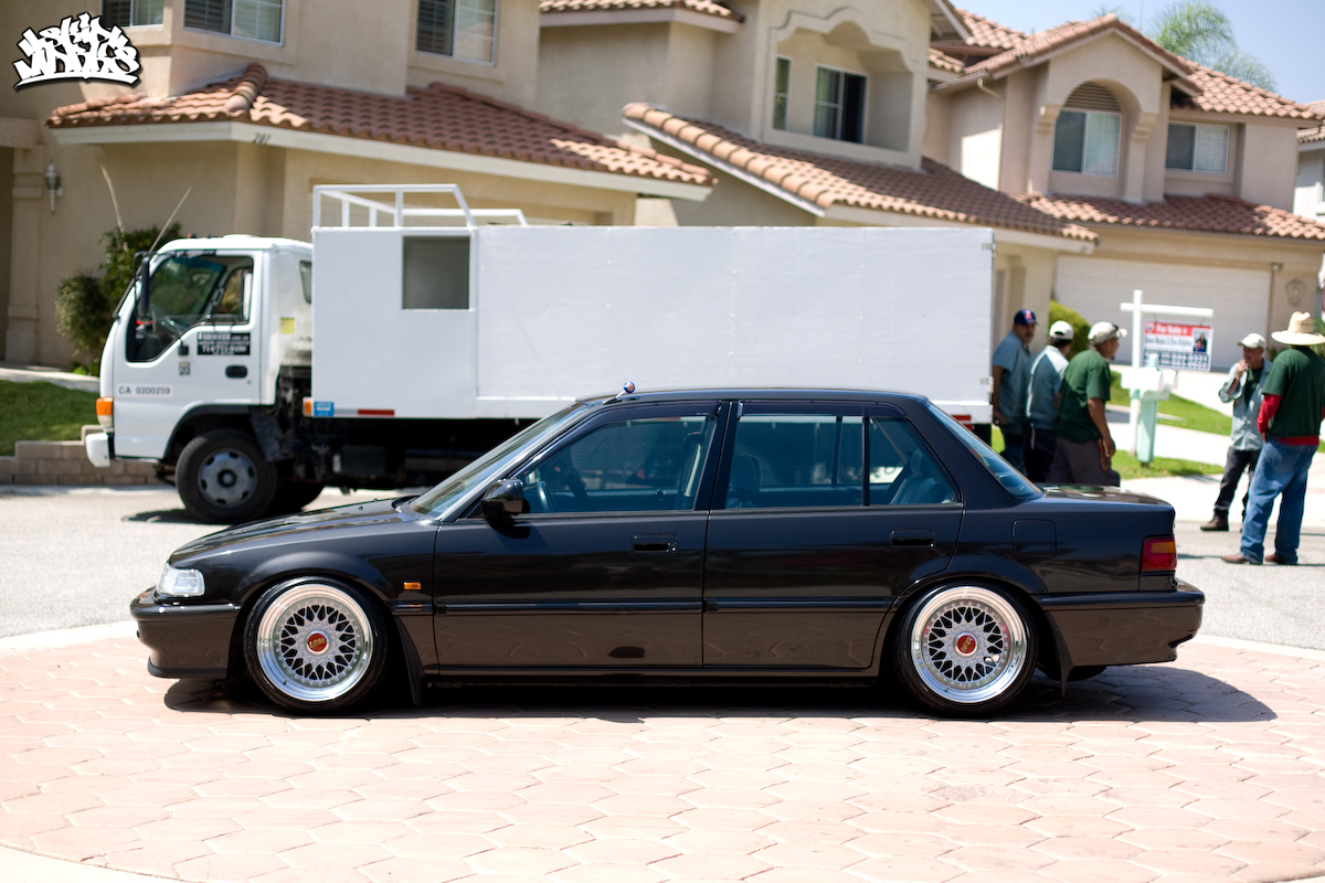 photo 5 Honda Civic custom wheels BBS RS003 16x9.0, ET 0, tire size 195/40 R16. x ET
