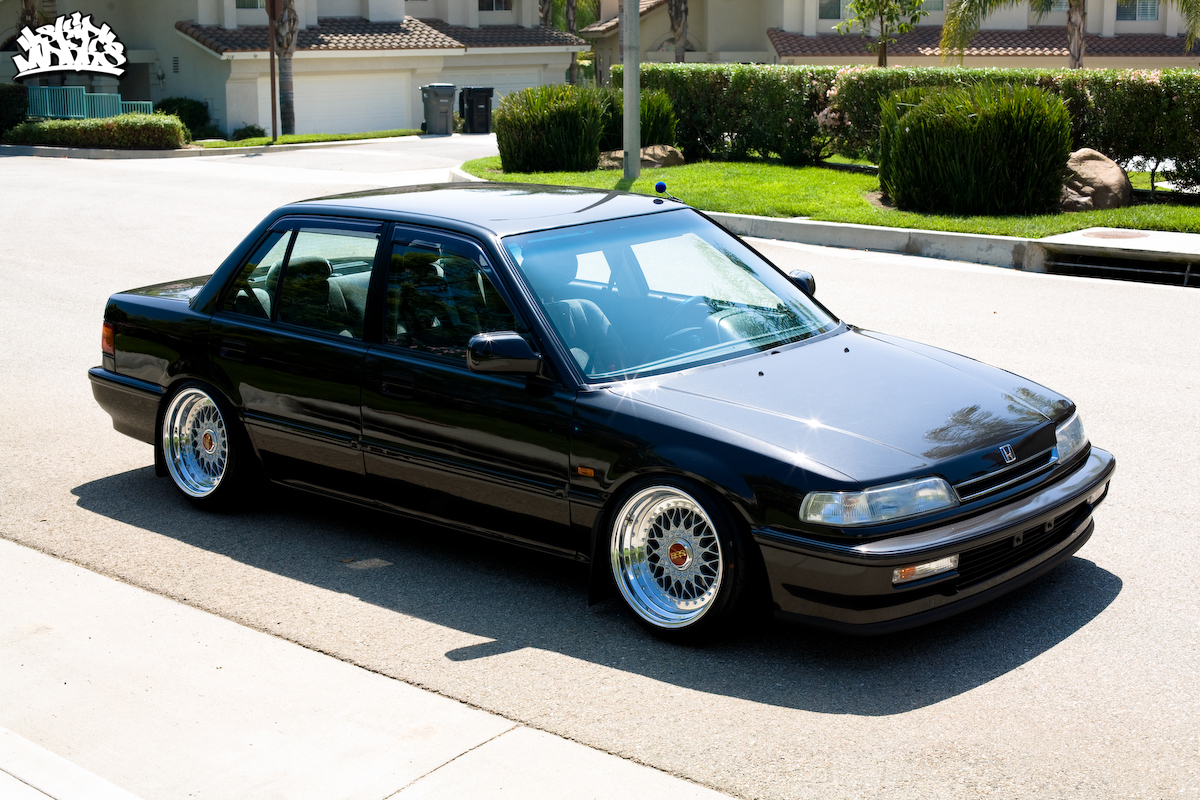 photo 7 Honda Civic custom wheels BBS RS003 16x9.0, ET 0, tire size 195/40 R16. x ET