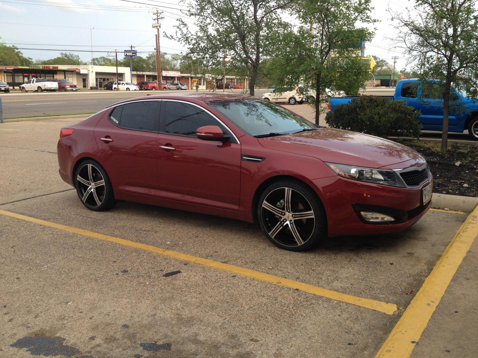 photo 2 Kia Optima custom wheels MSR 052 20x7.5, ET +40, tire size 225/35 R20. x ET 