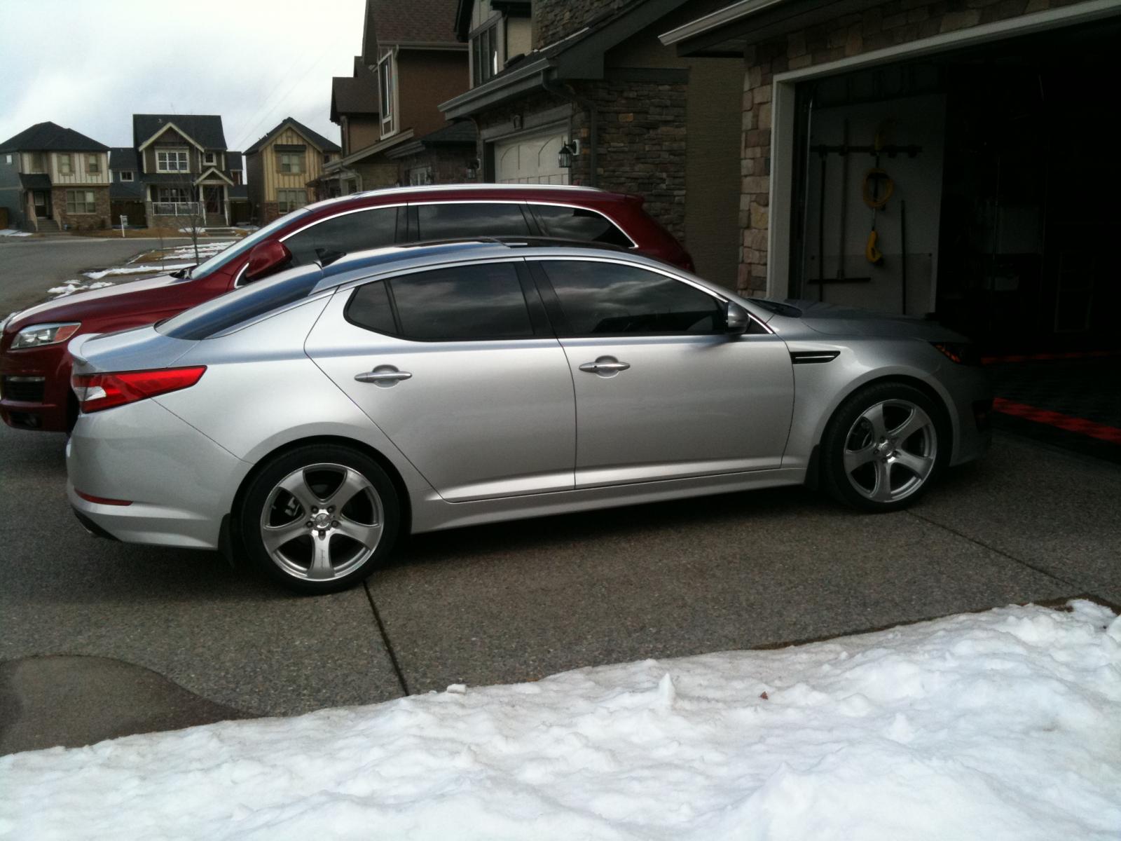 photo 1 Kia Optima custom wheels MRR HR2 19x8.5, ET +35, tire size 245/40 R19. x ET 