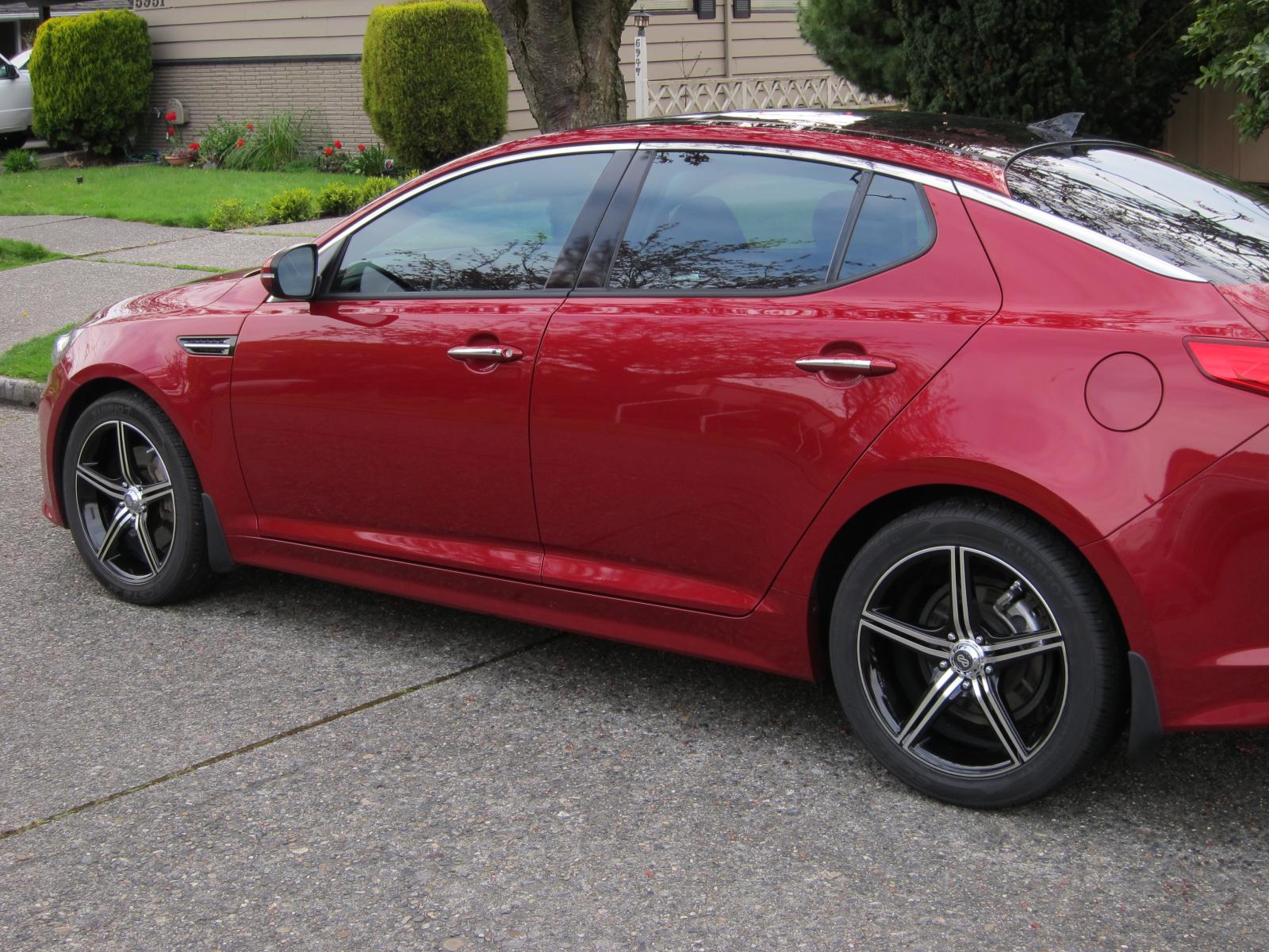 photo 6 Kia Optima custom wheels Enkei STR5 18x7.5, ET +42, tire size 235/45 R18. x ET