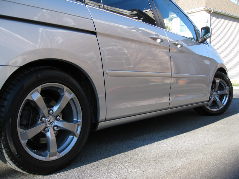 photo 4 Honda Odyssey custom wheels OEM Acura TL 2009 18x, ET , tire size 235/55 R18. x ET 