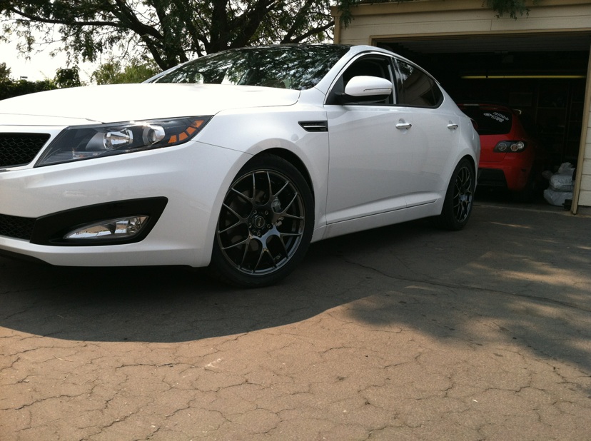 photo 2 Kia Optima custom wheels MSR 095 18x8.0, ET +42, tire size 245/40 R18. x ET 