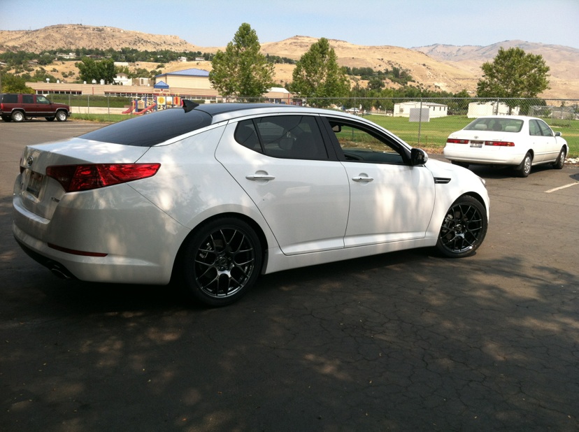 photo 5 Kia Optima custom wheels MSR 095 18x8.0, ET +42, tire size 245/40 R18. x ET 