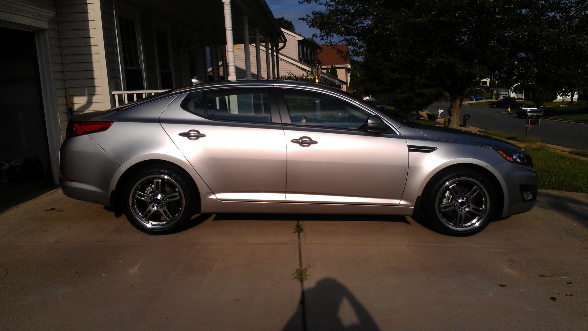 photo 1 Kia Optima custom wheels Falken Sceptor 18x7.5, ET +42, tire size 225/45 R18. x ET