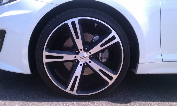 photo 1 Kia Optima custom wheels American Racing Villians 20x8.5, ET , tire size 225/35 R20. x ET