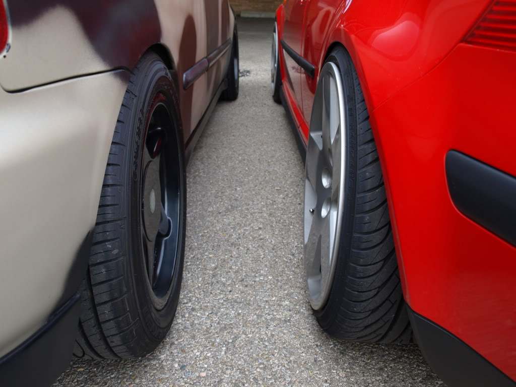 photo 16 Volkswagen Golf custom wheels Audi Euro A8L 18x8.5, ET +25, tire size 215/35 R18. 18x8.5 ET+20