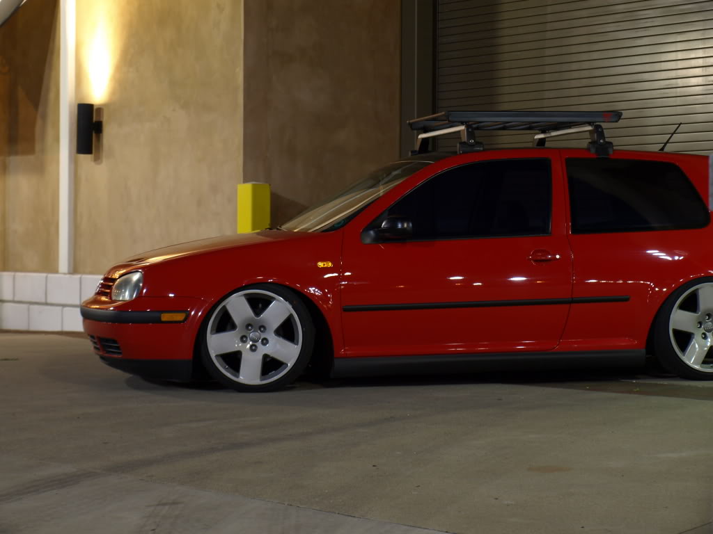 photo 18 Volkswagen Golf custom wheels Audi Euro A8L 18x8.5, ET +25, tire size 215/35 R18. 18x8.5 ET+20