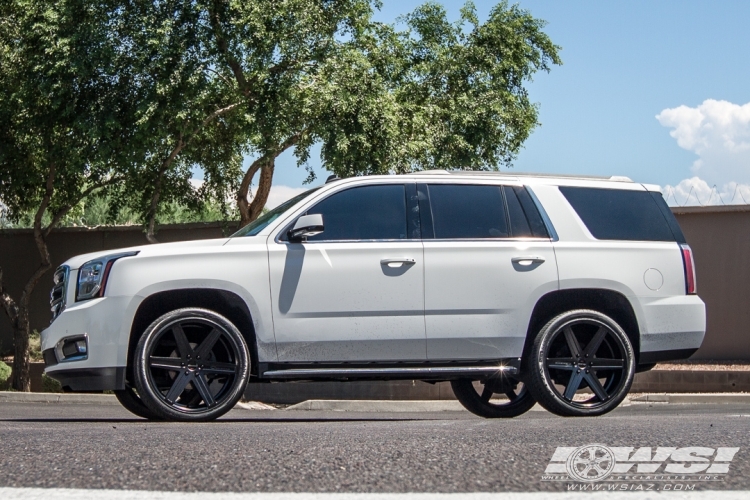 photo 1 GMC Yukon custom wheels Giovanna Dramuno-6 24x, ET , tire size X R24. x ET 