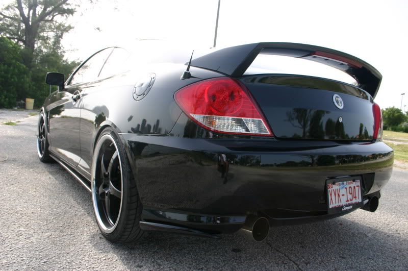 photo 3 Hyundai Tiburon custom wheels Tork Imagine 19x8.0, ET +30, tire size 225/35 R19. 19x8.0 ET+15 