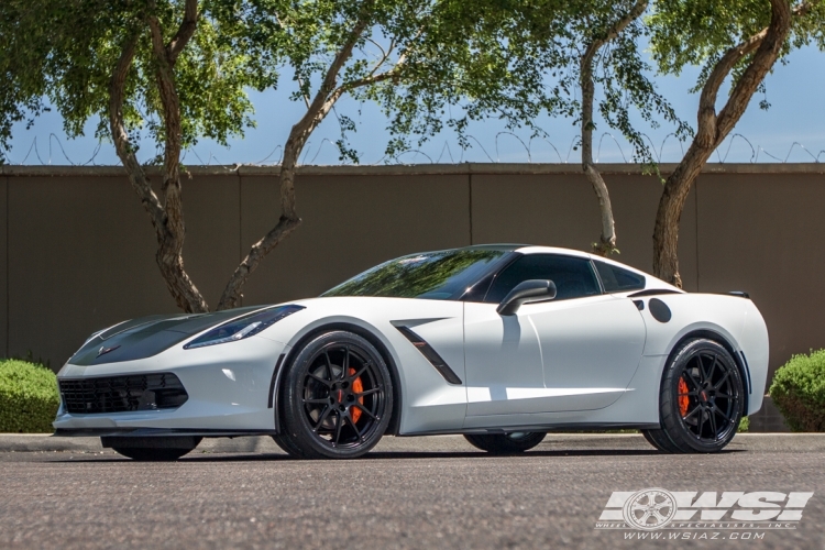 photo 1 Chevrolet Corvette Stingray custom wheels Forgeline GA1R 19x, ET , tire size X R19. x ET