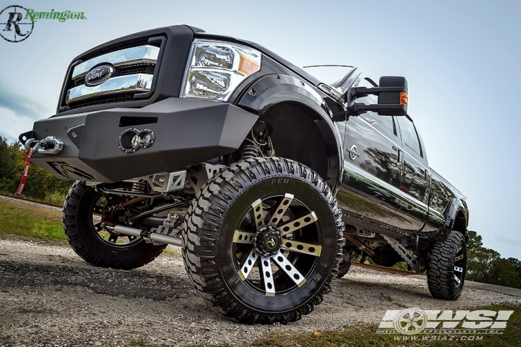 photo 1 Ford F-350 custom wheels Remington Buckshot 22x, ET , tire size X R22. x ET 