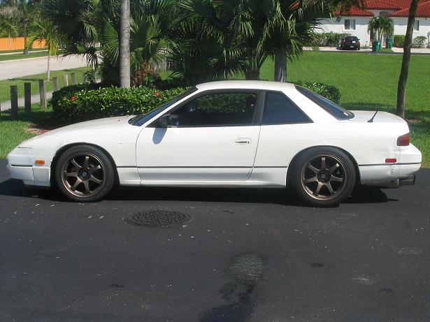 photo 4 Nissan S13 custom wheels MB Weapon 17x9.0, ET +17, tire size 235/40 R17. x ET 245/45 R