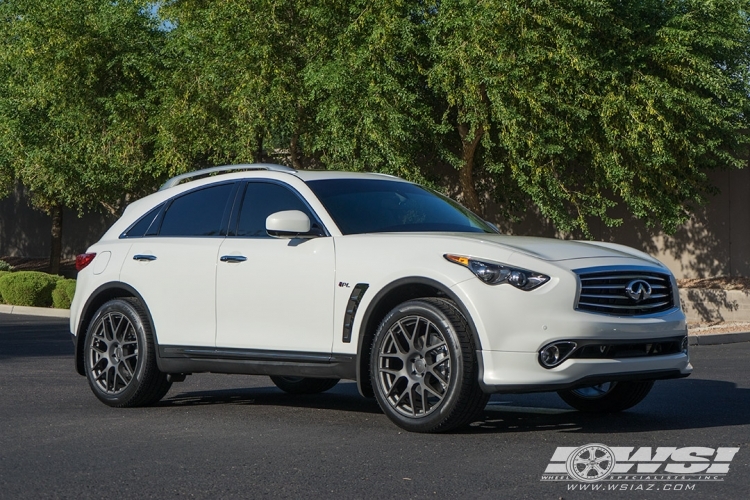 photo 1 Infiniti FX50 custom wheels TSW Nurburgring 21x, ET , tire size X R21. x ET 