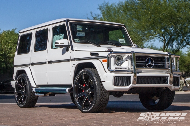 photo 1 Mercedes-Benz G-Class custom wheels Giovanna Closeouts Andros 24x, ET , tire size X R24. x ET 