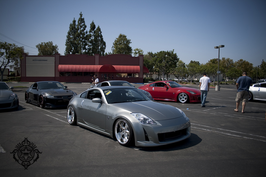 photo 1 Nissan 350Z custom wheels AME Shallen CX 19x9.5, ET +16, tire size 235/35 R19. 19x10.0 ET-5 265/30 R19