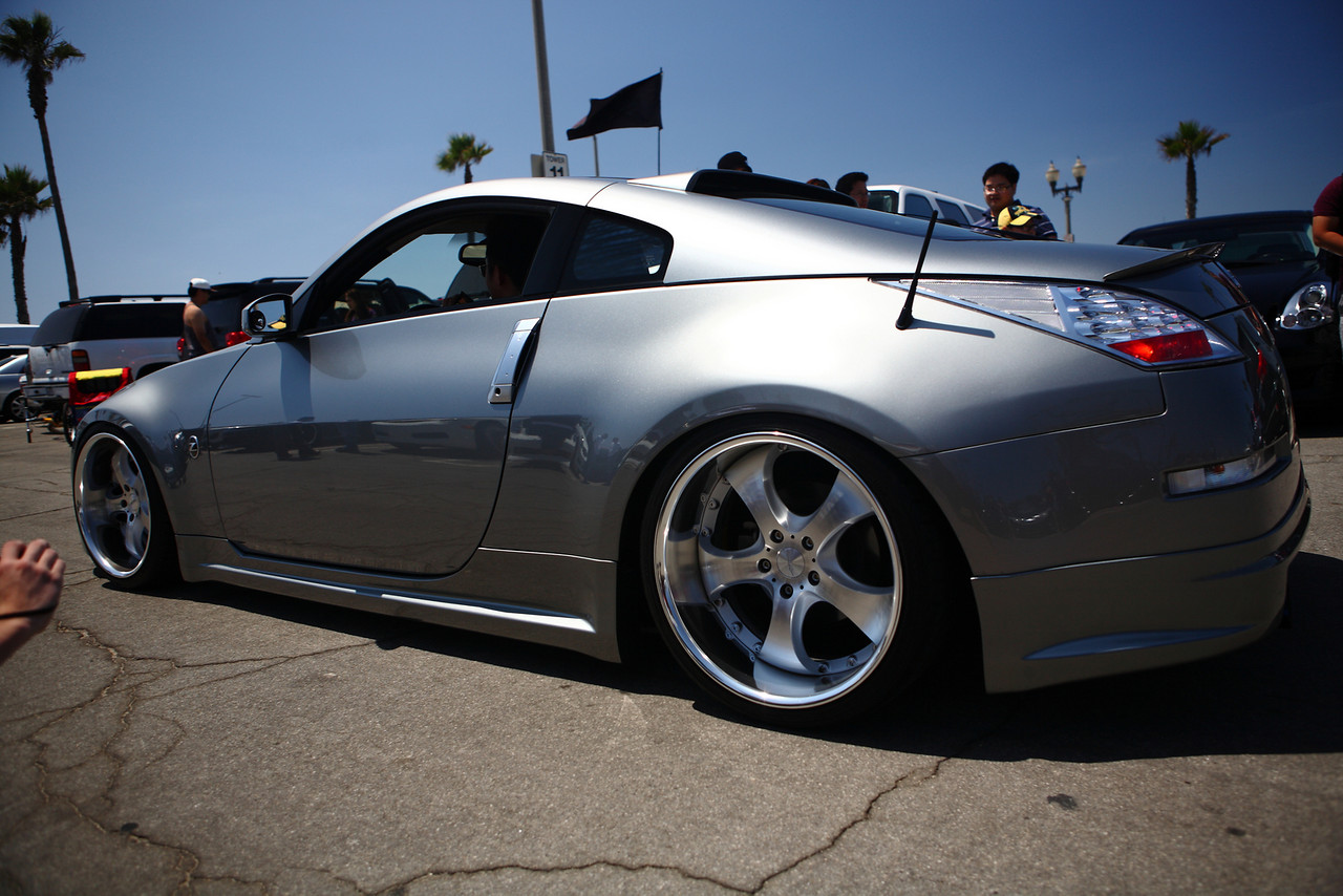 photo 3 Nissan 350Z custom wheels AME Shallen CX 19x9.5, ET +16, tire size 235/35 R19. 19x10.0 ET-5 265/30 R19