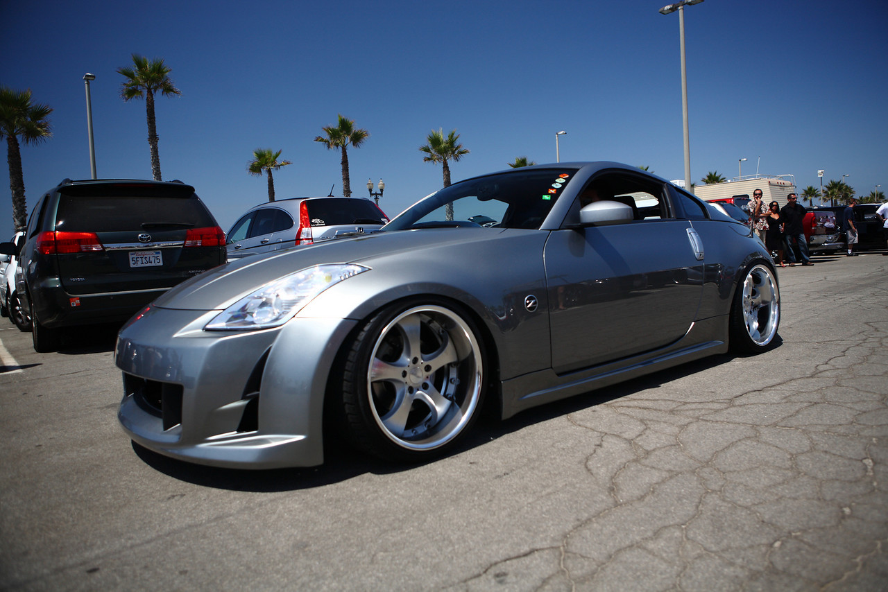 photo 5 Nissan 350Z custom wheels AME Shallen CX 19x9.5, ET +16, tire size 235/35 R19. 19x10.0 ET-5 265/30 R19
