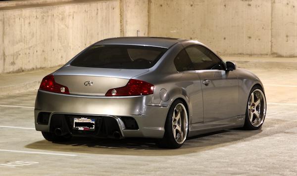 photo 3 Infiniti G35 custom wheels Rays Gramlights 57f pro 19x9.5, ET +7, tire size 245/40 R19. 19x10.5 ET+7 255/40 R19