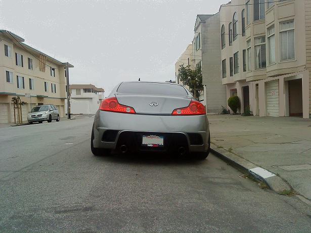 photo 4 Infiniti G35 custom wheels Rays Gramlights 57f pro 19x9.5, ET +7, tire size 245/40 R19. 19x10.5 ET+7 255/40 R19