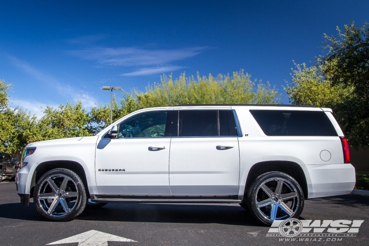photo 1 Chevrolet Suburban 1500 custom wheels Giovanna Dramuno-6 24x, ET , tire size X R24. x ET 