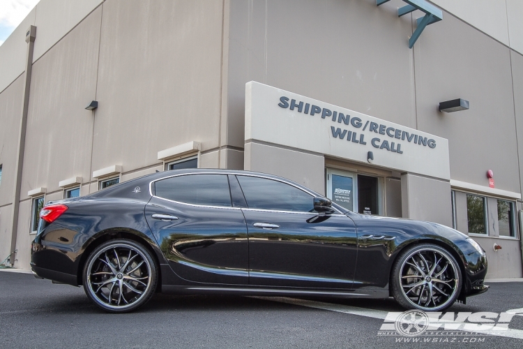 photo 1 Maserati Ghibli custom wheels Lexani Polaris 22x, ET , tire size X R22. x ET 