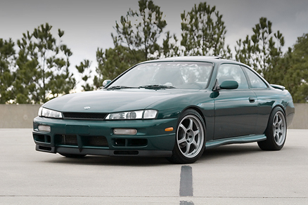 photo 1 Nissan S14 custom wheels SSR  TYPE C 17x8.0, ET +10, tire size 225/45 R17. 17x9.0 ET+10 235/45 R17