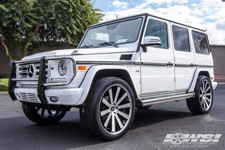 photo 1 Mercedes-Benz G-Class custom wheels Gianelle Santo-2SS 24x, ET , tire size X R24. x ET 