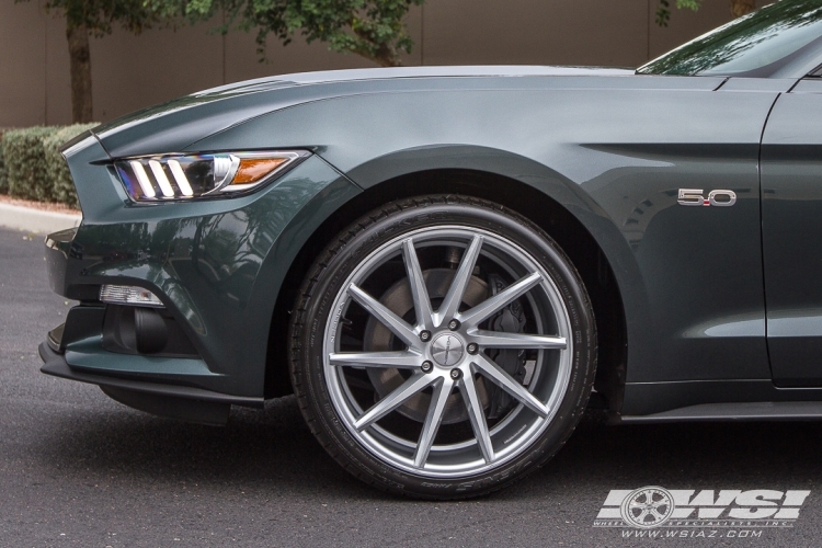 photo 1 Ford Mustang custom wheels Vossen CVT 20x, ET , tire size X R20. x ET 