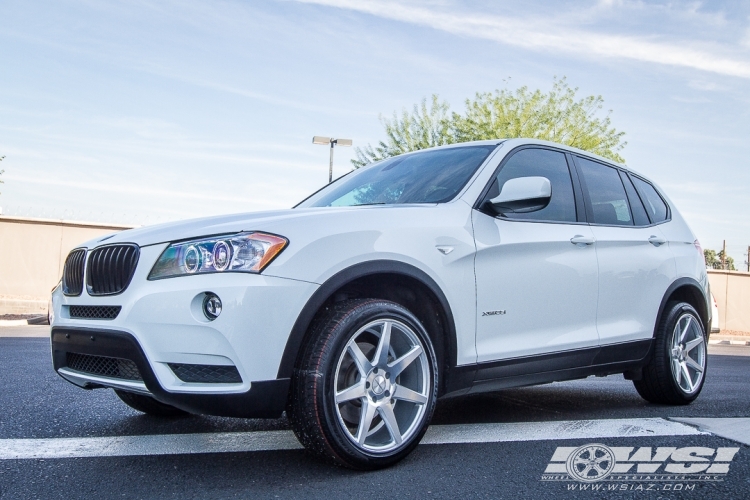 photo 1 BMW X3 custom wheels Vossen CV7 19x, ET , tire size X R19. x ET 