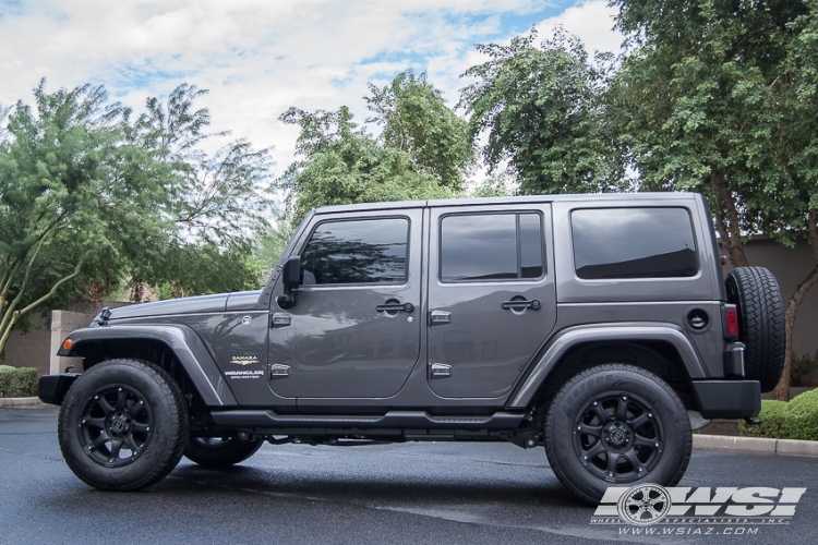 photo 1 Jeep Wrangler custom wheels Black Rhino Glamis 18x, ET , tire size X R18. x ET 