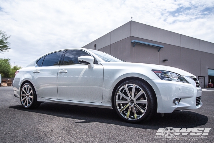 Lexus Gs 350 Custom Wheels Gianelle Santoneo 20x Et Tire Size X R20