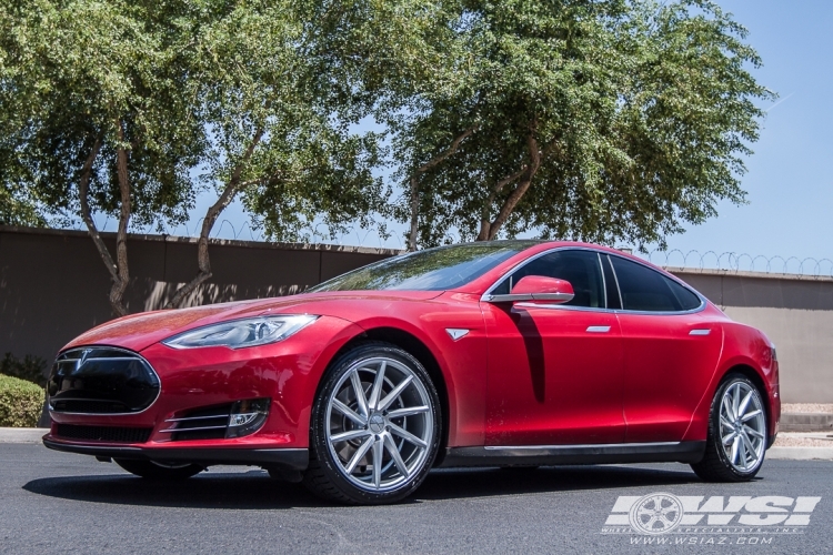 photo 1 Tesla Model S custom wheels Vossen CVT 20x, ET , tire size X R20. x ET 