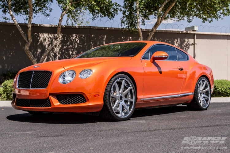 photo 1 Bentley Continental GT custom wheels GFG Supremo F-2 22x, ET , tire size X R22. x ET