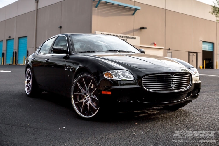 photo 1 Maserati Quattroporte custom wheels Lexani R-12 22x, ET , tire size X R22. x ET 