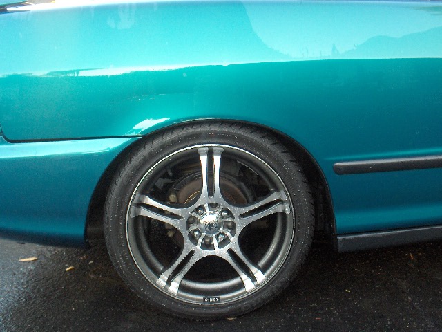 photo 2 Acura Integra custom wheels Konig Incident 17x8.0, ET +40, tire size 215/40 R17. 17x8.0 ET+40 