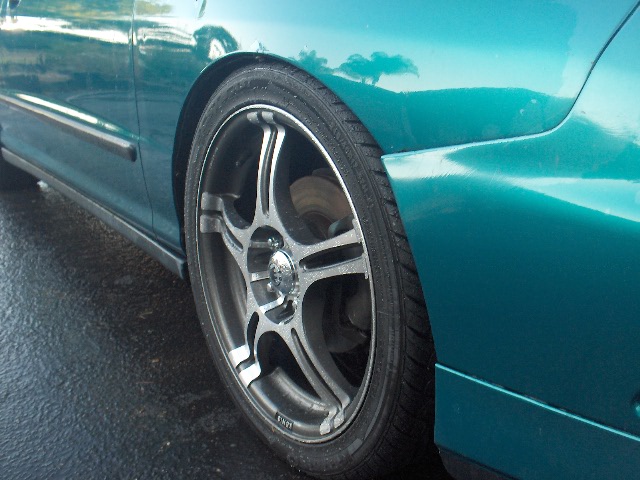 photo 4 Acura Integra custom wheels Konig Incident 17x8.0, ET +40, tire size 215/40 R17. 17x8.0 ET+40 