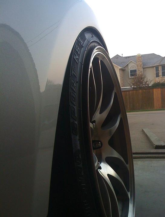 photo 3 Nissan 350Z custom wheels Rota Torques 18x9.5, ET +5, tire size 225/40 R18. 18x9.5 ET-18 