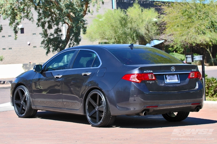 photo 1 Acura TSX custom wheels Giovanna Mecca 20x, ET , tire size X R20. x ET 