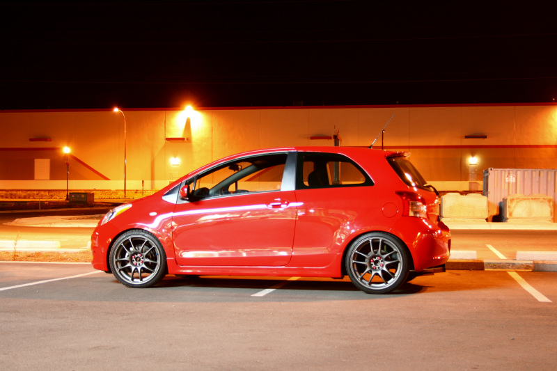 photo 3 Toyota Yaris custom wheels Work Emotion CR Kai 18x7.5, ET +42, tire size 215/35 R18. 18x7.5 ET+32