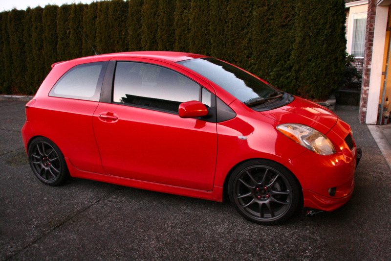 Toyota Yaris Custom Wheels Work Emotion Cr Kai 18x75 Et 42 Tire