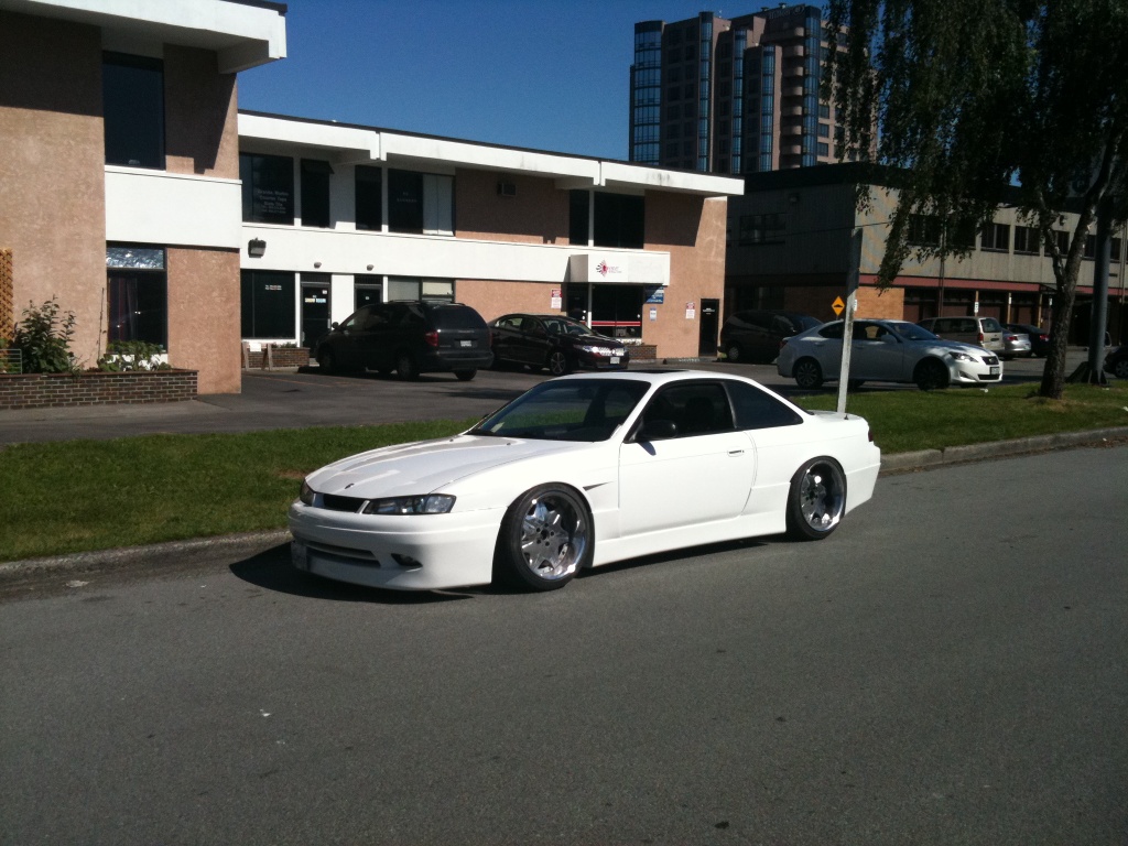 photo 10 Nissan S14 custom wheels Work Wheels ls 207 18x10.0, ET 0, tire size 235/40 R18. 18x11.0 ET0 265/35 R18
