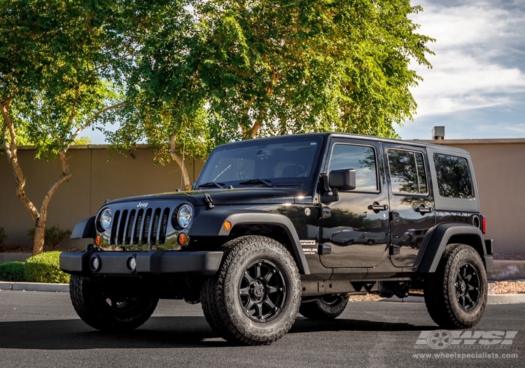 photo 1 Jeep Wrangler custom wheels Black Rhino Glamis 17x, ET , tire size X R17. x ET 