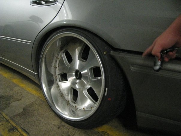 photo 3 Infiniti Q45 custom wheels MAE (by Riverside) Crown Jewel 18x10.0, ET +5, tire size 235/40 R18. 18x11.5 ET+2 245/40 R18